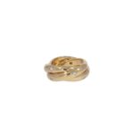 Cartier Trinityring in 750er Gelbgold mit Diamantbesatz Vorschau