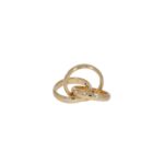 Cartier Trinityring in 750er Gelbgold mit Diamantbesatz Vorschau