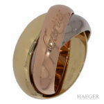 Cartier Trinity Ring Tricolorgold 750 / 18 Kt. GR 46 Vorschau