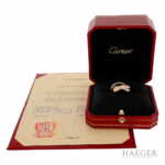 Cartier Trinity Ring Tricolorgold 750 / 18 Kt. GR 46 Vorschau