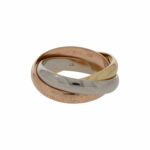Cartier Trinity Ring Tricolorgold 750/18K m. Box Gr. 56 Vorschau