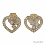Chopard Happy Diamonds Herzohrstecker in 750er Gelbgold Vorschau