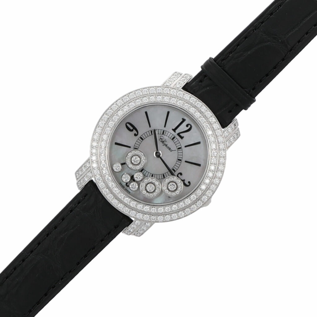 Chopard Happy Diamonds Ref. 209274-1001 Whitegold Chopard Full Service 12/23+Papers as new