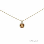 Kette mit Citrin Anhänger Gelbgold 585 / 14K Vorschau