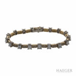 Diamant Armband Gelbgold & Weißgold 750 / 18Kt. ca. 6,49ct. Vorschau
