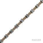 Diamant Armband Gelbgold & Weißgold 750 / 18Kt. ca. 6,49ct. Vorschau