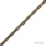 Diamant Armband Gelbgold & Weißgold 750 / 18Kt. ca. 6,49ct. Vorschau