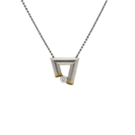 Diamant Collier Platingold Gelbgold 750/18k. 42cm Vorschau