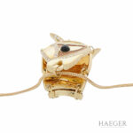 Diamant Fisch Kette Gelbgold 750 / 18k ca. 3,30 ct. Vorschau