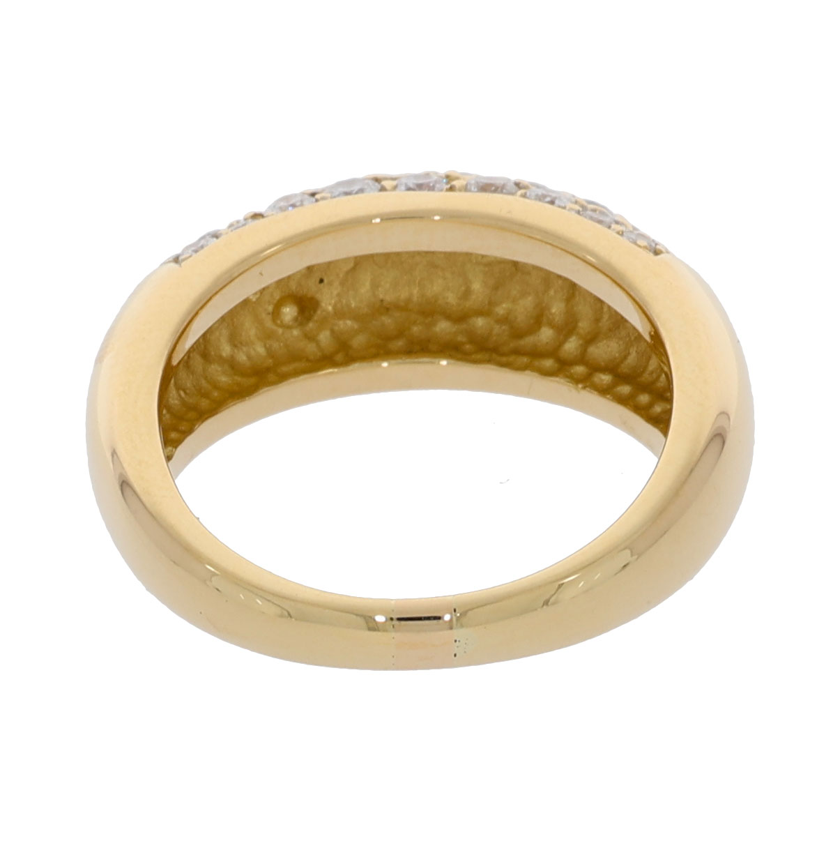 Diamant Ring Gelbgold 750/18k. ca. 0,60ct. GR 54