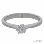 Wempe Solitär Diamant Ring Weißgold 750 / 18 Kt. GR. 51 Vorschau