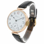 Longines WW1 Gold 14K Cal. 15.26 Enemal Dial Wristwatch ca. 1915 Vorschau