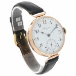 Longines WW1 Gold 14K Cal. 15.26 Enemal Dial Wristwatch ca. 1915 Vorschau