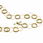 Opal Halskette Gelbgold 750 / 18K - Bild 3 Vorschau