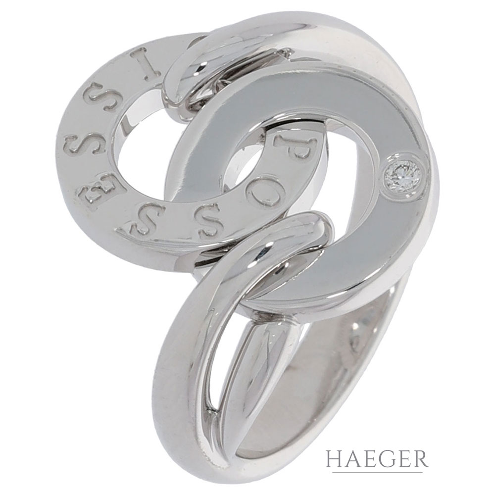 Piaget Possession Ring in 750er Weissgold mit Diamantbesatz