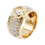 Chopard „Happy Diamonds“ Ring Gr. 50 ca. 1,07ct Diamanten Gelbgold 750/ 18K - Bild 2 Vorschau