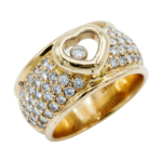 Chopard „Happy Diamonds“ Ring Gr. 50 ca. 1,07ct Diamanten Gelbgold 750/ 18K - Bild 3 Vorschau