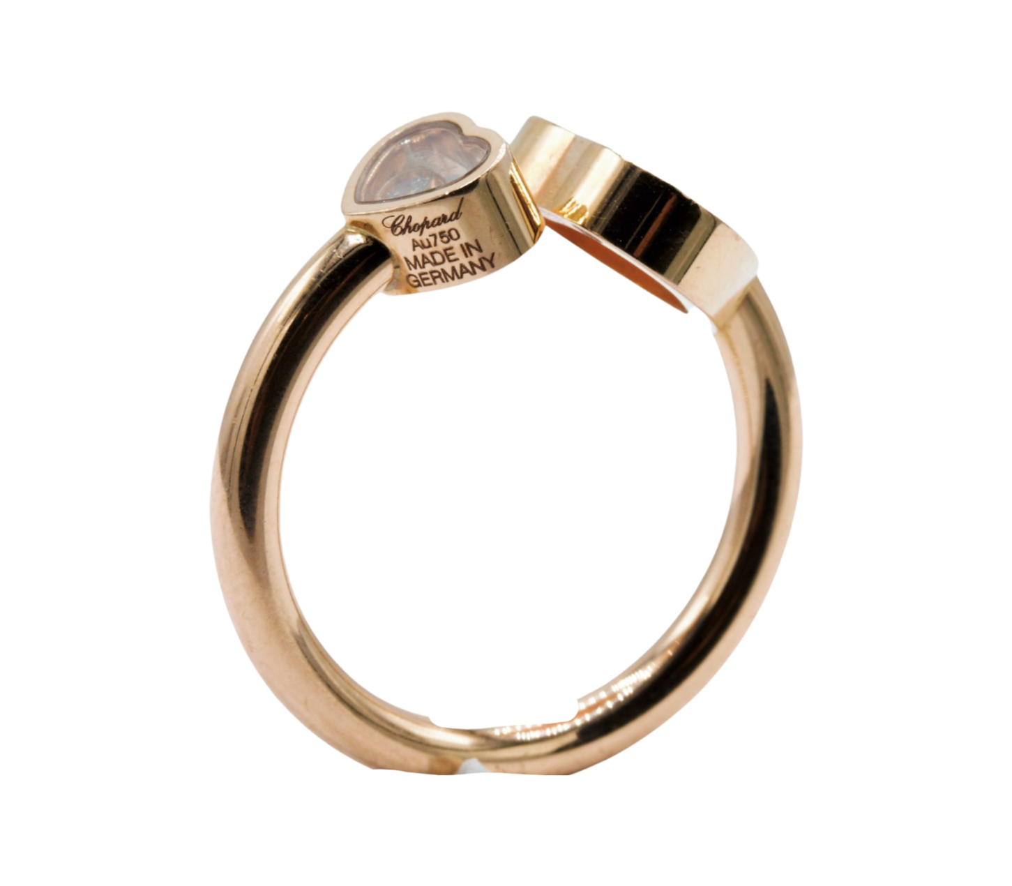 Chopard Happy Hearts Set Ohrringe Ring Gr. 55 Roségold 750/ 18K - Bild 11