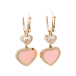 Chopard Happy Hearts Set Ohrringe Ring Gr. 55 Roségold 750/ 18K - Bild 3 Vorschau