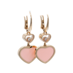Chopard Happy Hearts Set Ohrringe Ring Gr. 55 Roségold 750/ 18K - Bild 5 Vorschau