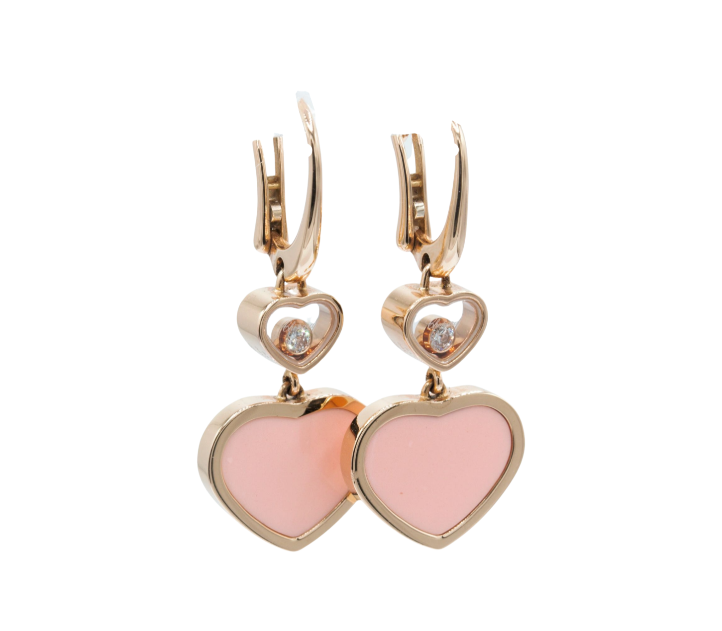 Chopard Happy Hearts Set Ohrringe Ring Gr. 55 Roségold 750/ 18K - Bild 5