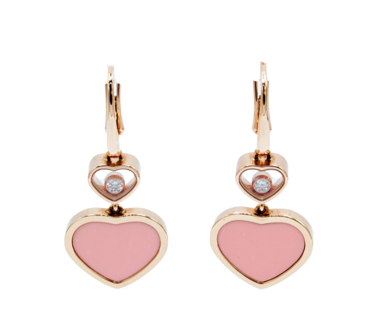 Chopard Happy Hearts Set Ohrringe Ring Gr. 55 Roségold 750/ 18K - Bild 10