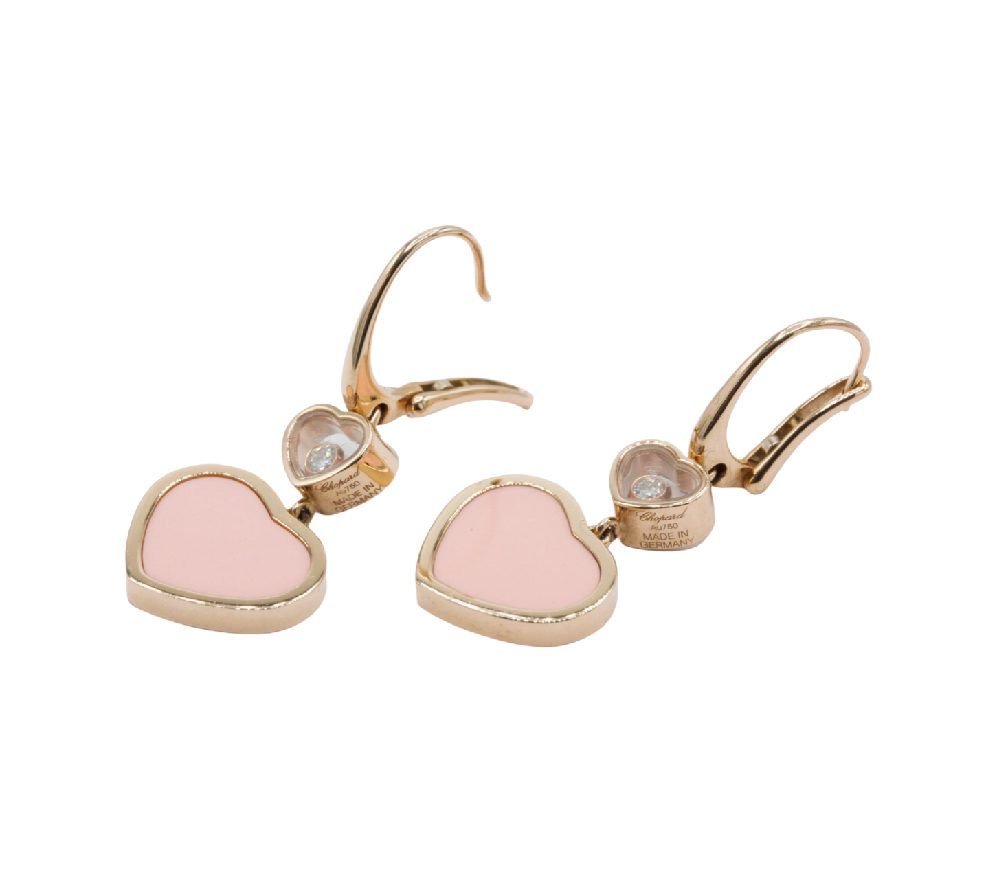 Chopard Happy Hearts Set Ohrringe Ring Gr. 55 Roségold 750/ 18K - Bild 12