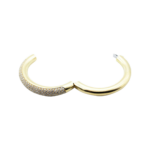 Armreif 17cm ca. 7ct Diamanten Gelbgold 750/ 18K - Bild 15 Vorschau