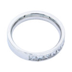 Friedrich Halbmemoire Ring Gr. 54 ca.0,96ct Diamanten Weißgold 750/ 18K - Bild 8 Vorschau
