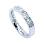 Friedrich Halbmemoire Ring Gr. 54 ca.0,96ct Diamanten Weißgold 750/ 18K - Bild 9 Vorschau