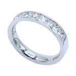 Friedrich Halbmemoire Ring Gr. 54 ca.0,96ct Diamanten Weißgold 750/ 18K - Bild 10 Vorschau