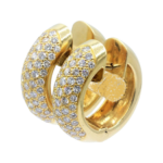 Creolen ca. 2,5ct Diamanten Gelbgold 750/ 18K - Bild 4 Vorschau