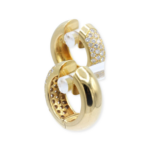 Creolen ca. 2,5ct Diamanten Gelbgold 750/ 18K - Bild 6 Vorschau