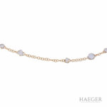 Pomellato Capri Collier in 750er Gelbgold mit Calzedonbesatz Vorschau