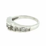 Weissgold Ring mit Diamanten im Princesscut Vorschau