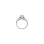 Diamant Ring im Princesscut in 585er Weissgold Vorschau