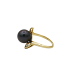 Tahiti Perlen Ring Gr.55 Gelbgold 750 / 18K mit ca. 0,12ct Diamanten - Bild 3 Vorschau