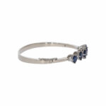 Saphir Diamant Armreif in 750er Weissgold Vorschau