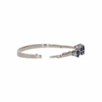 Saphir Diamant Armreif in 750er Weissgold Vorschau