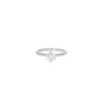 Solitär Diamantring in 585er Weissgold Vorschau