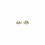 Diamant Solitärohrstecker in 585er Gelbgold Vorschau