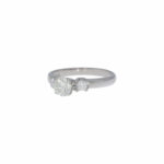Solitär Diamantring in 750er Weissgold Vorschau