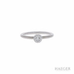 Solitär Diamantring in Weissgold Vorschau