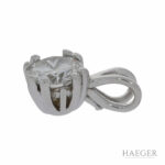 Solitäranhänger Weißgold 585 / 14K mit 0,48ct Diamant mit IGI Zertifikat Vorschau