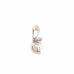 Solitäranhänger ca. 0,33 ct Diamant Weißgold 750/ 18K Vorschau