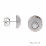Solitärohrstecker Weißgold 585 / 14K mit 0,6ct Diamanten Vorschau
