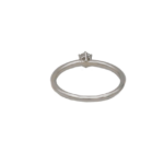Solitärring Gr.54 Weißgold 750 / 18K mit 0,15ct Diamant Vorschau