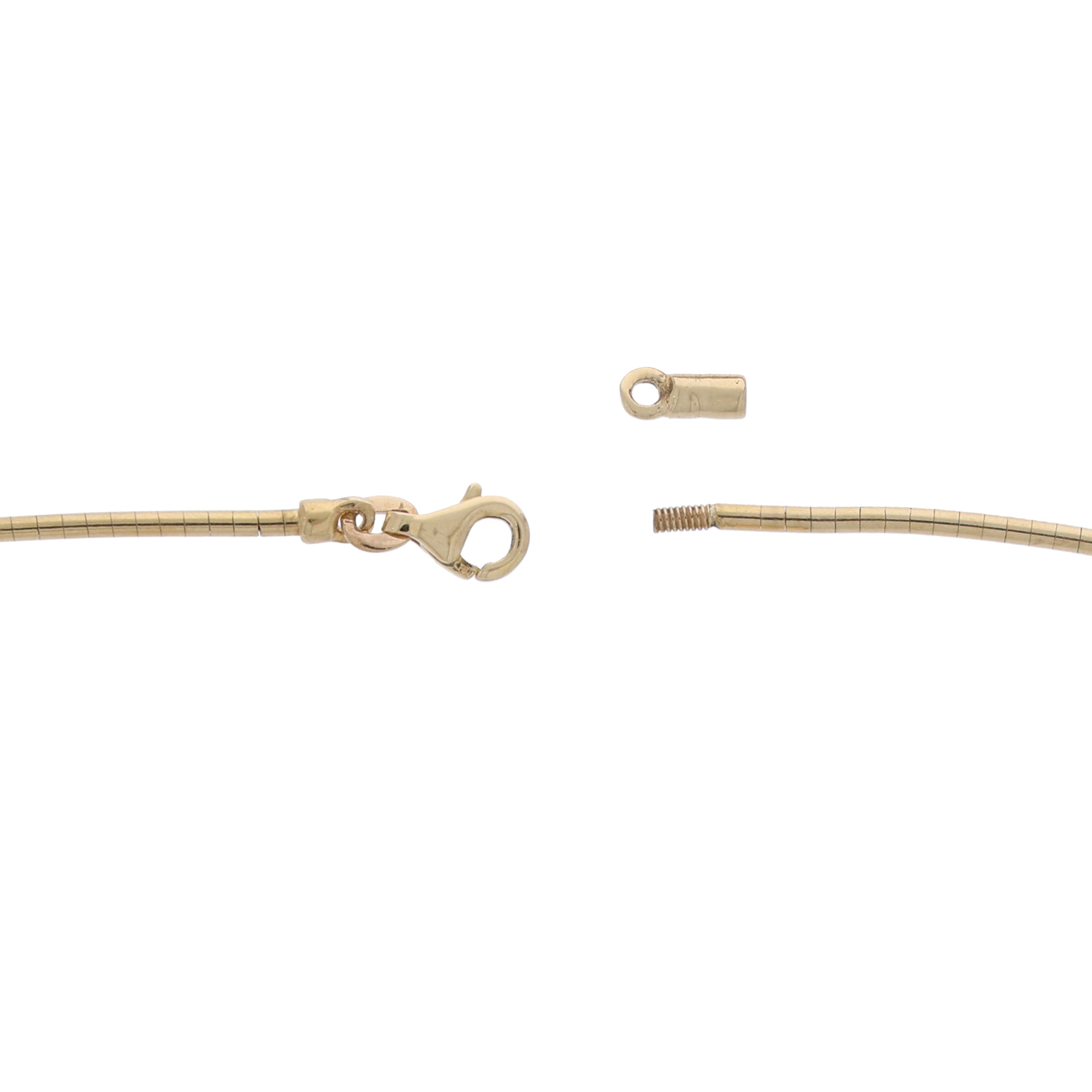 Tahiti Perlcollier in 750er Gelbgold