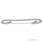 Tennisarmband Weißgold 750 / 18K mit 8ct Diamanten Vorschau