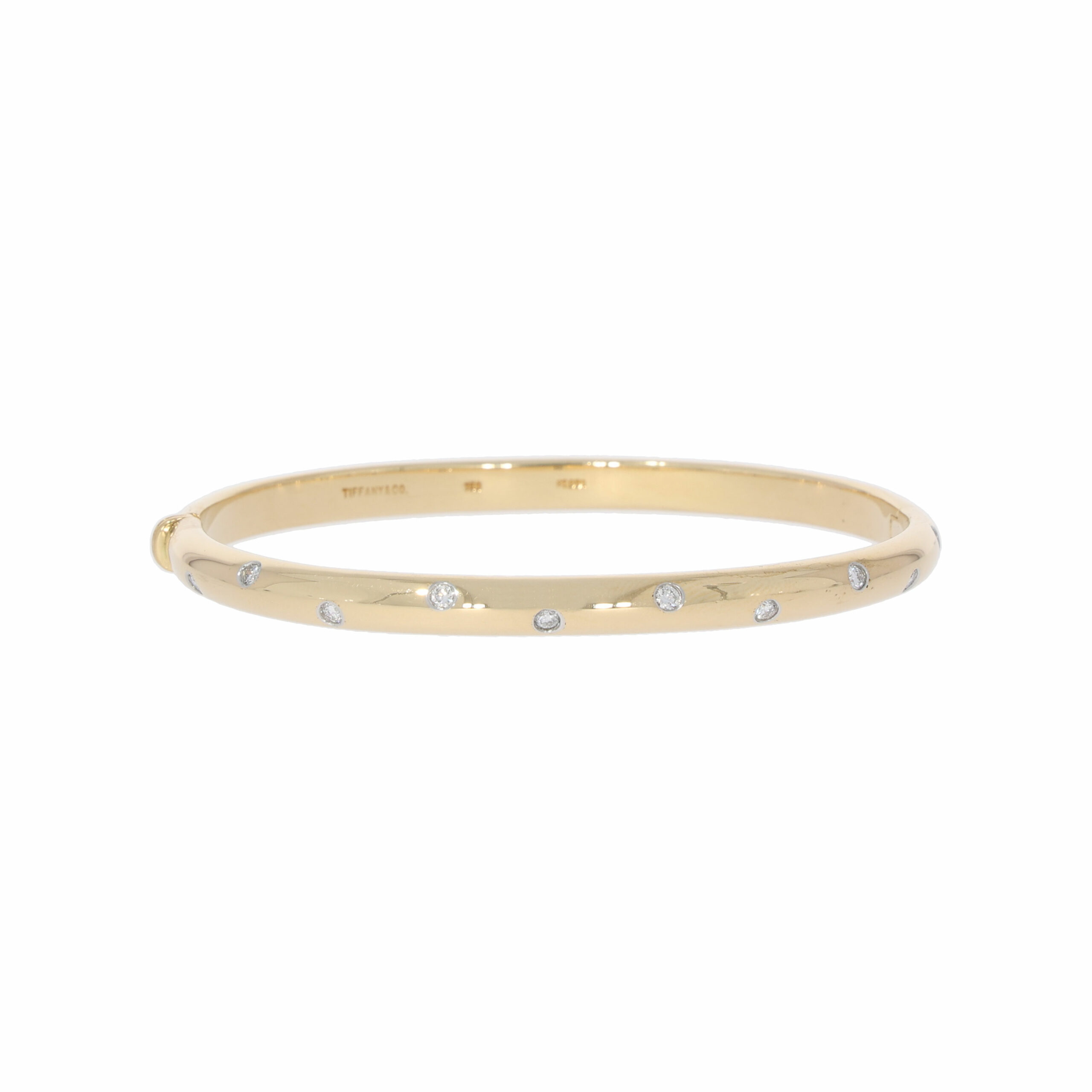 Tiffany & Co. Diamantarmreif in 750er Gelbgold